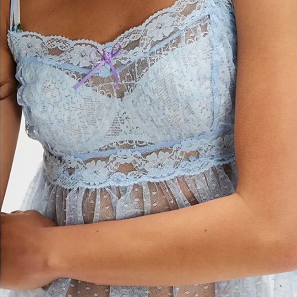 Free People In The Stars mesh cami nwt